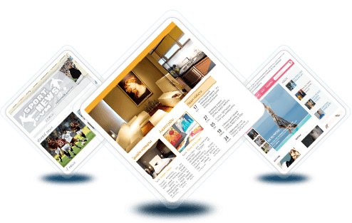 Слайдер наших макетов