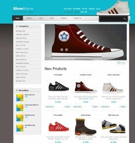 Дизайн для интернет магазина спортивной обуви